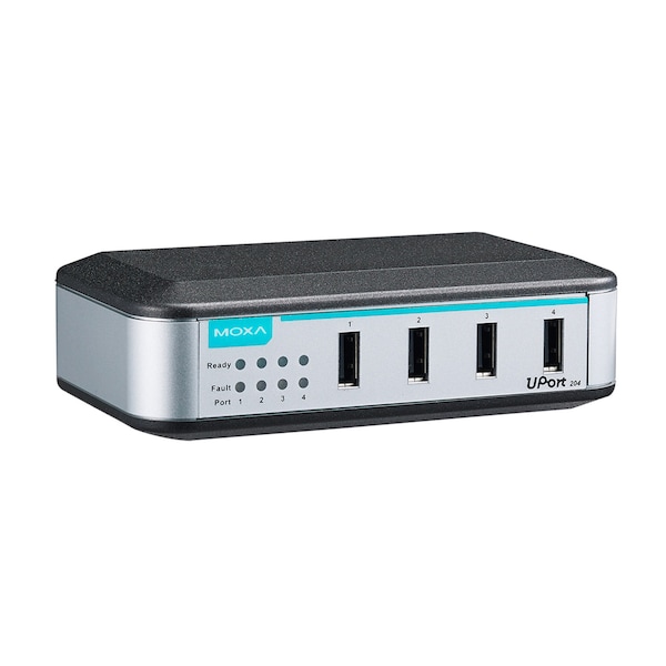 4Port Entry-Level Usb Hub, W/ Adapter